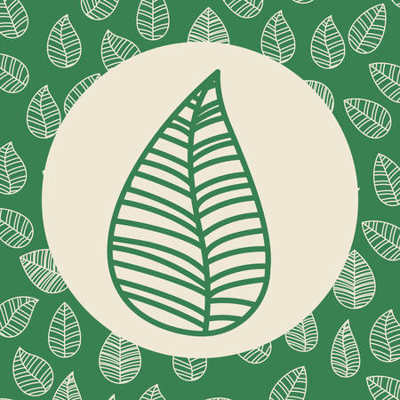 leafs background  design, vector illustration eps10 graphicのイラスト素材