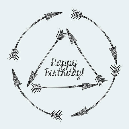 happy birthday design, vector illustration eps10 graphicのイラスト素材