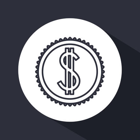 money concept flat design, vector illustration eps10 graphicのイラスト素材