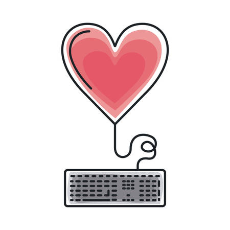 heart love design, vector illustration eps10 graphicのイラスト素材