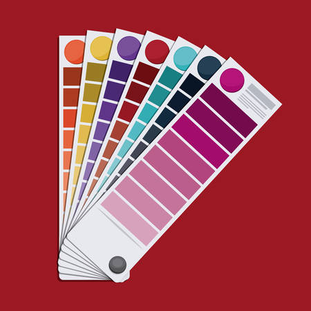color palette Design design, vector illustration eps10 graphicのイラスト素材