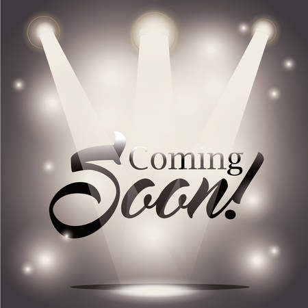 comming soon design, vector illustration eps10 graphicのイラスト素材