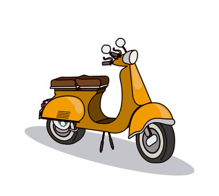 scooter style design, vector illustration eps10 graphicのイラスト素材