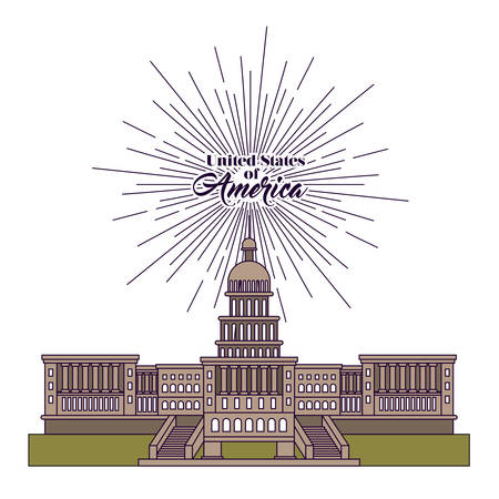 united stastes of america design, vector illustration eps10 graphicのイラスト素材