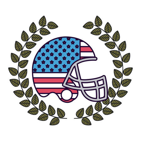 american football design, vector illustration eps10 graphicのイラスト素材