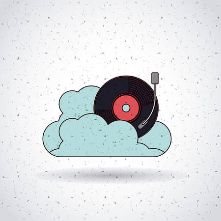 mobile music design, vector illustration eps10 graphicのイラスト素材