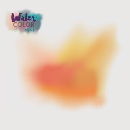 water color background design, vector illustration eps10 graphicのイラスト素材