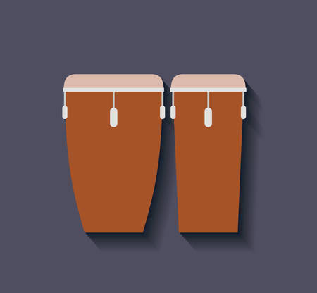 timbal instrument isolated icon design, vector illustration  graphicのイラスト素材