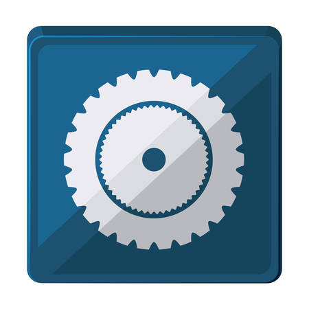gear wheel  isolated icon design, vector illustration  graphicのイラスト素材