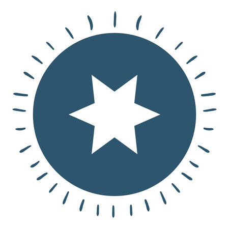 star isolated icon design, vector illustration  graphicのイラスト素材