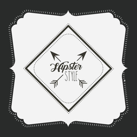 frame retro style icon, isolated icon design, vector illustration graphic.のイラスト素材