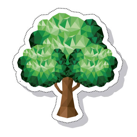 tree plant isometric icon vector illustration designのイラスト素材