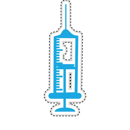 syringe pictogram icon image vector illustration designのイラスト素材
