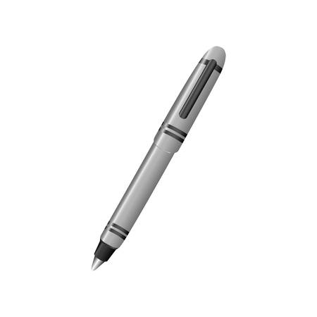 elegant pen icon image vector illustration designのイラスト素材