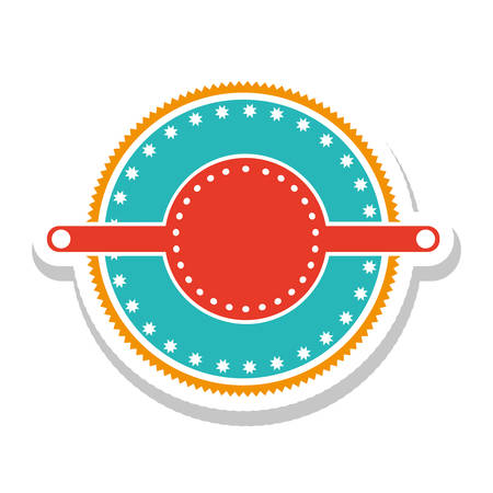 emblem or label icon image vector illustration designのイラスト素材