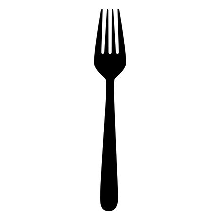 fork cutlery icon image vector illustration designのイラスト素材