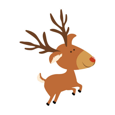 deer cartoon icon image vector illustration designのイラスト素材