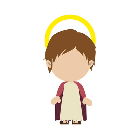 young jesus icon image vector illustration  designのイラスト素材