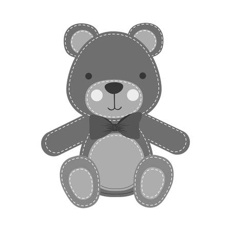 teddy bear icon image vector illustration designのイラスト素材