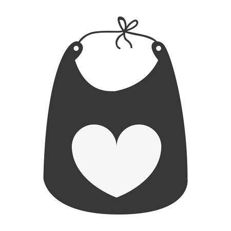 baby bib icon image vector illustration designのイラスト素材