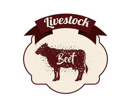 Beet icon. Livestock animal life nature and fauna theme. Isolated design. Vector illustrationのイラスト素材