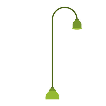 Lamp icon. Home office object light and electric theme. Isolated design. Vector illustrationのイラスト素材