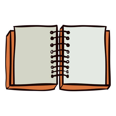 Book object icon. Education literature read and library theme. Isolated design. Vector illustrationのイラスト素材