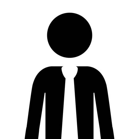 businessman pictogram icon image illustration designのイラスト素材