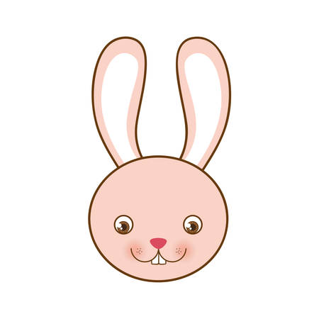 rabbit or bunny icon image vector illustration designのイラスト素材