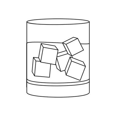 cocktail beverage icon image vector illustration designのイラスト素材