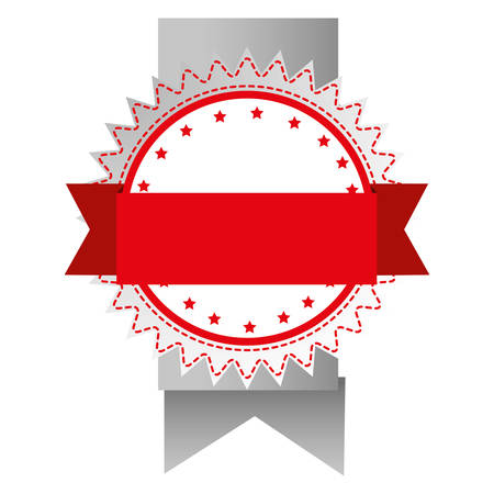 ribbon banner icon image vector illustration designのイラスト素材