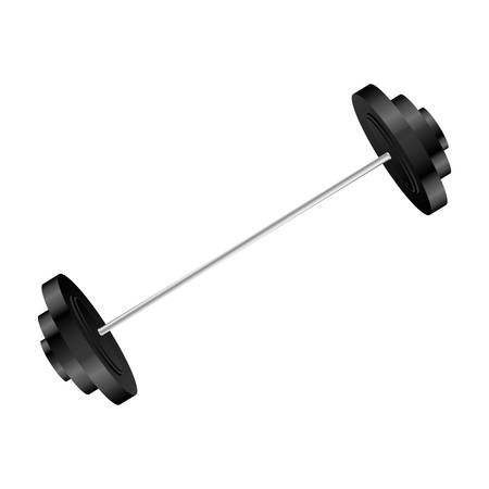 single dumbbell icon image vector illustration designのイラスト素材