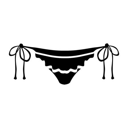 woman swimsuit icon image vector illustration designのイラスト素材