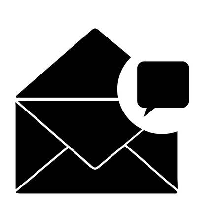 message envelope icon image vector illustration designのイラスト素材