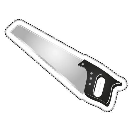 hand saw tool icon image vector illustration designのイラスト素材