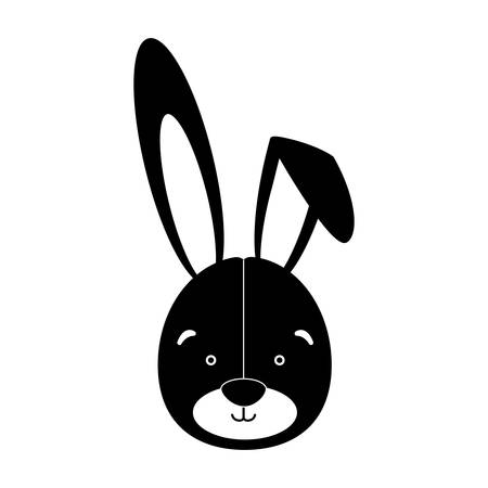 rabbit or bunny icon image vector illustration designのイラスト素材