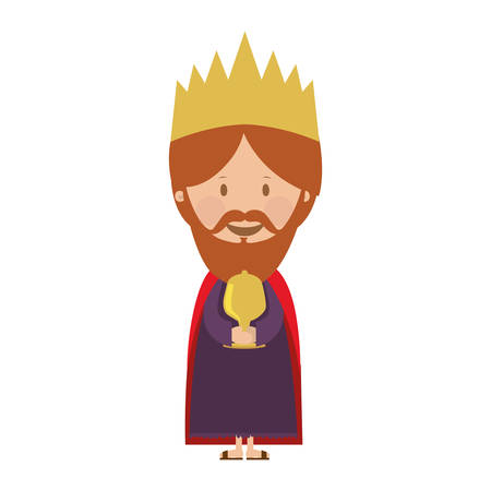gaspar magi or wise men  icon image vector illustration designのイラスト素材