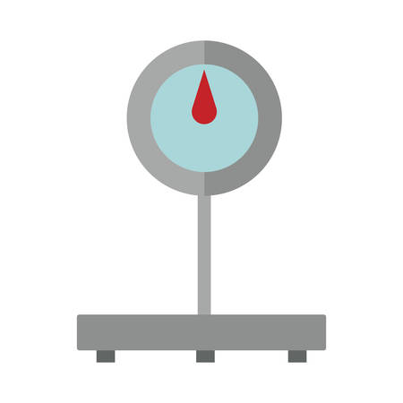 scales for weighing heavy with base vector illustrationのイラスト素材