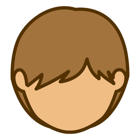 Kid icon. Childhood little people and person theme. Isolated design. Vector illustrationのイラスト素材