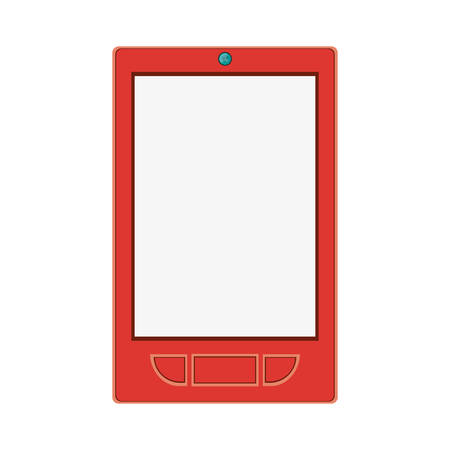Smartphone icon. Device gadget technology and electronic theme. Isolated design. Vector illustrationのイラスト素材