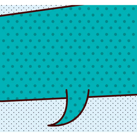 Retro bubble icon. Communication cartoon vintage and comic theme. Colorful design. Vector illustrationのイラスト素材