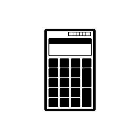 Calculator icon. Tool mathematics finance and device theme. Isolated design. Vector illustrationのイラスト素材