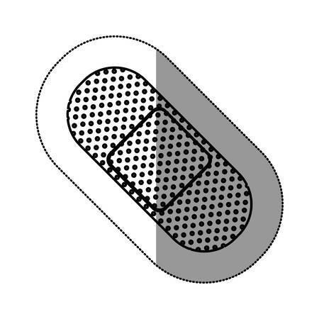 Bandage icon. Medical heath care and hospital theme. Isolated design. Vector illustrationのイラスト素材