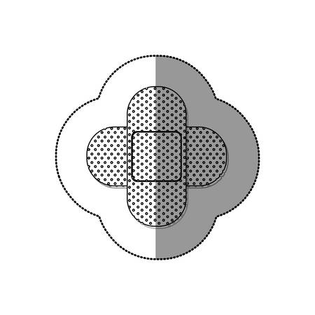Bandage icon. Medical heath care and hospital theme. Isolated design. Vector illustrationのイラスト素材