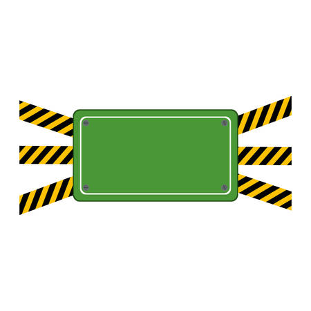 Road sign icon. Under construction work repair and progress theme. Isolated design. Vector illustrationのイラスト素材