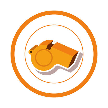 Sport whistle game icon vector illustration graphic designのイラスト素材