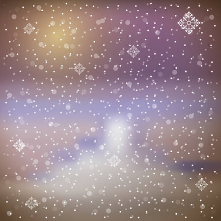 Winter blur background icon vector illustration graphic designのイラスト素材