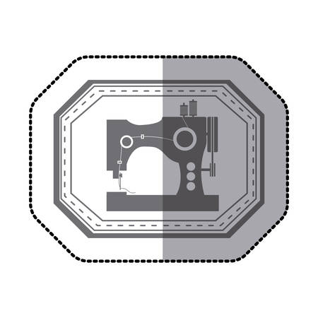 Sewing equipment and tools icon vector illustration graphic designのイラスト素材