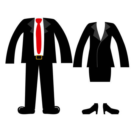 Clothes for womens and mens icon vector illustration graphic designのイラスト素材