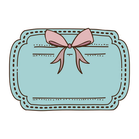 Vintage decorative frame icon vector illustration graphic designのイラスト素材